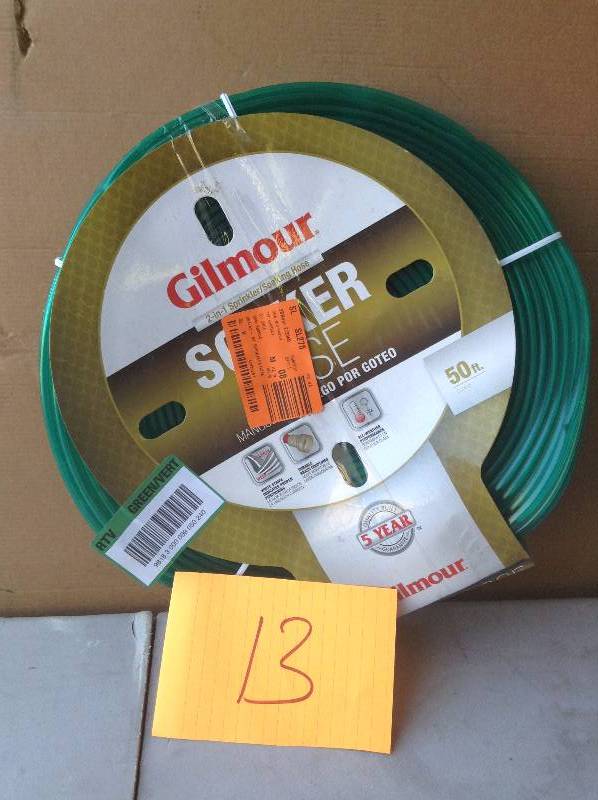 Gilmour 2 in 1 Sprinkler soaking hose