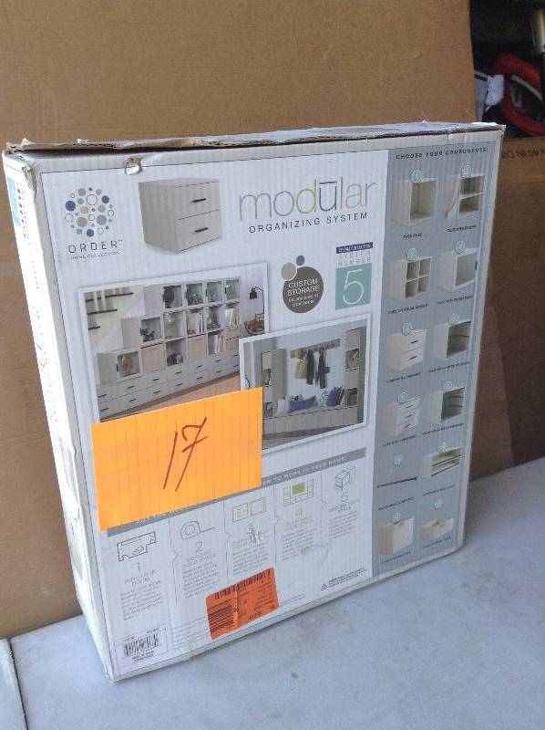 Modular Cube with 2 drawers