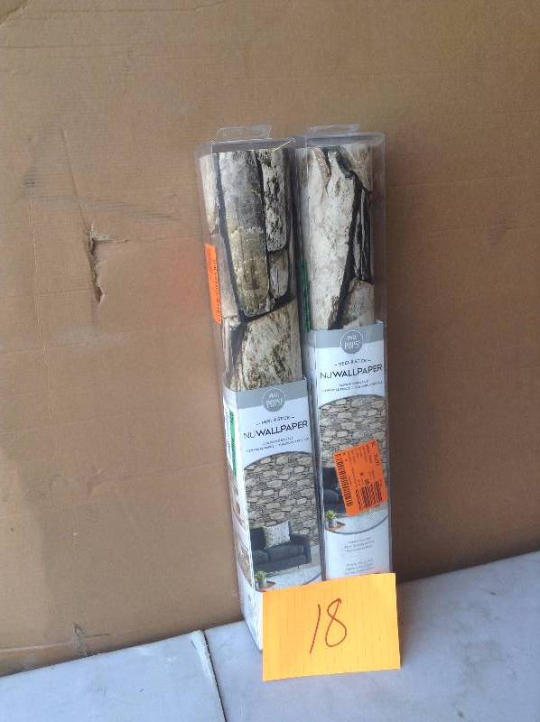 Peel and Stick Nuwallpaper new lot of 2