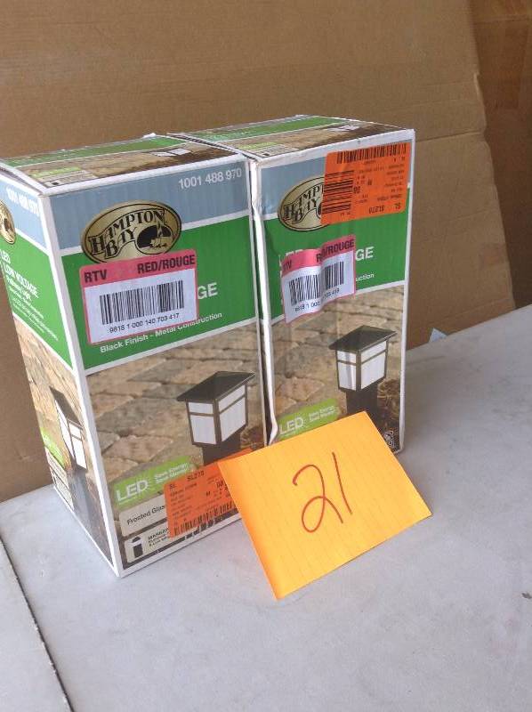 Lot of 2 Hampton Bay LED Low Voltage