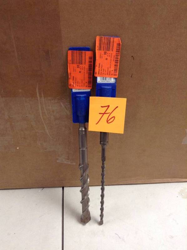 set of 2 Bosch rotozip skil  Spline Rotary Hammer bits