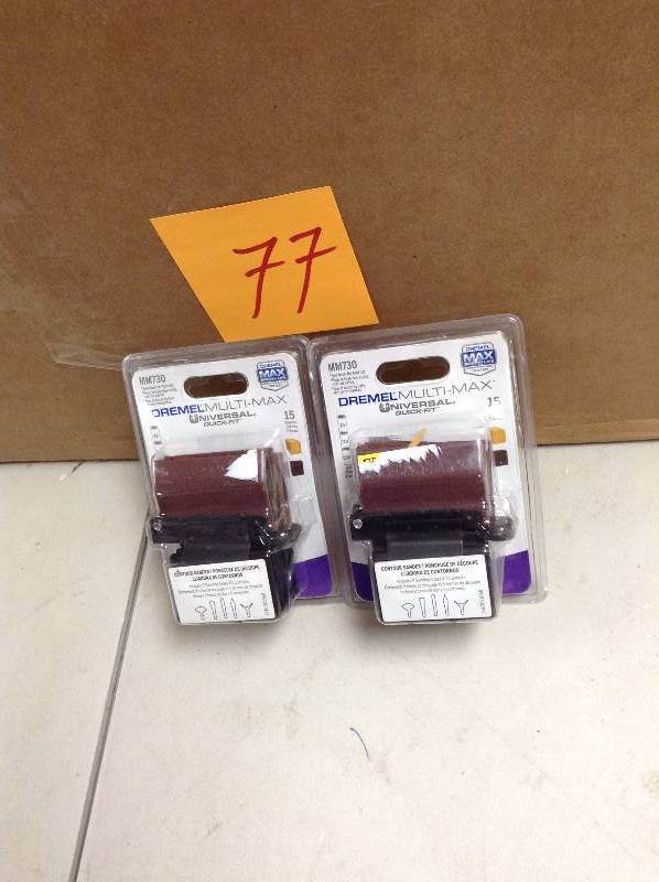 Lot of 2 Dremmel MM730 Multi Max Universal quick fit new
