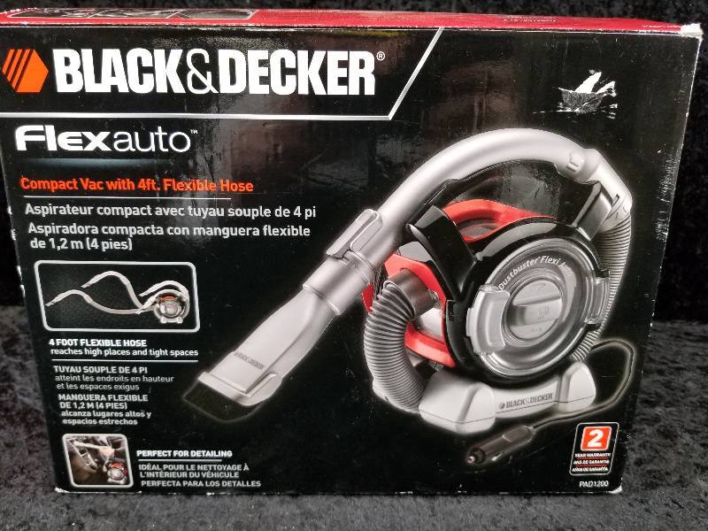 lot 112 image: NEW Black Decker Compact Vac