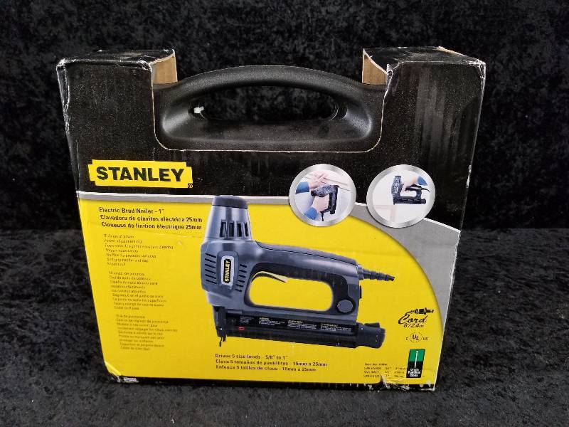 lot 111 image: NEW Stanley Electric Brad Nailer, 1