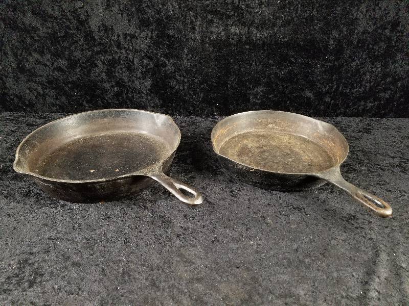 lot 76 image: Lot - Cast Iron Pans