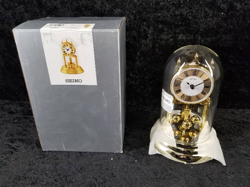 lot 65 image: Seiko Anniversary Clock, NIB