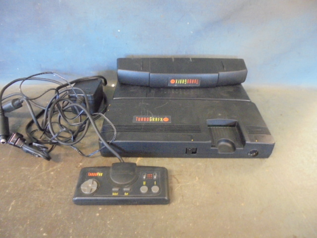Turbo Grafx 16 with Turbo Booster
