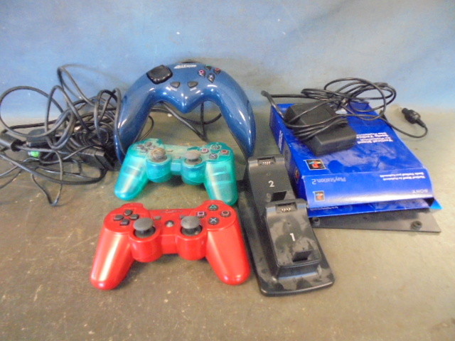 Sony Game Controllers and Charger