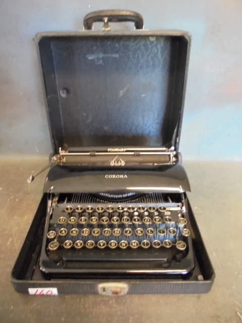 Vintage Typewriter and Case