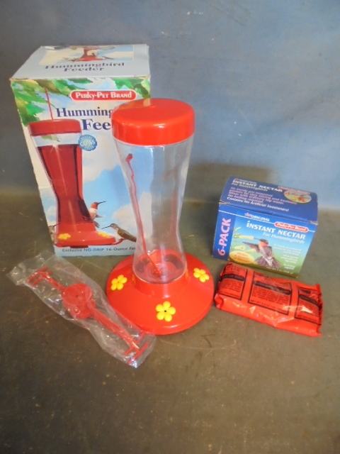 Humming Bird Feeder and Insta Nectar