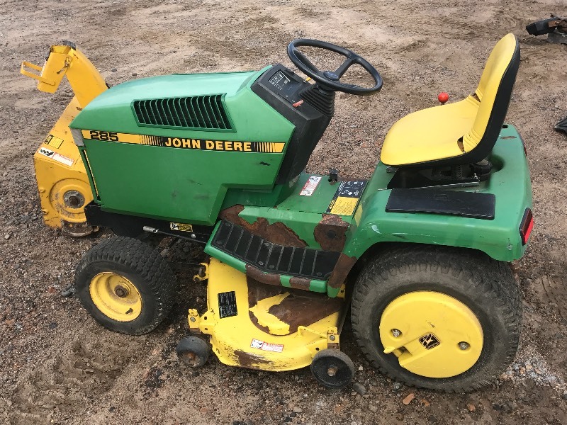 john deere 285 riding mower