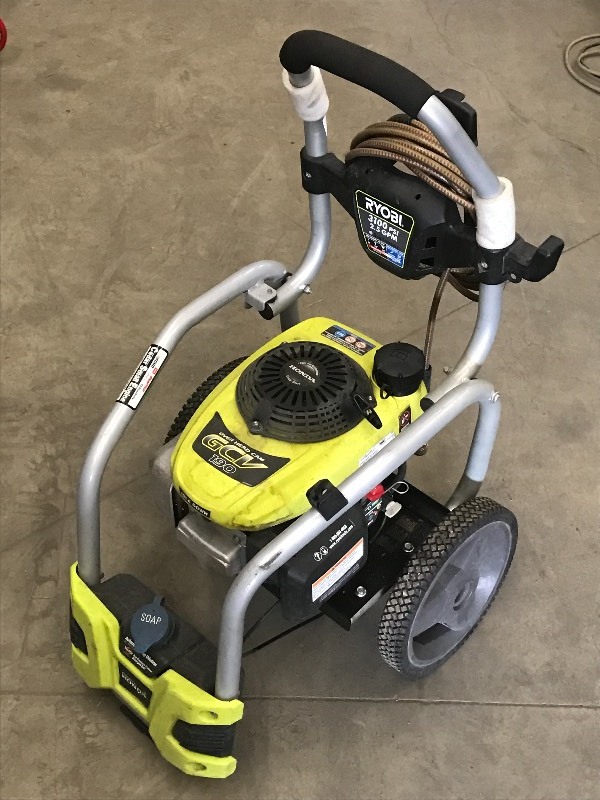 lot 22 image: Ryobi Pressure Washer
