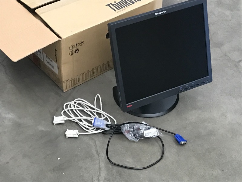 lot 26 image: New Flat-Screen Monitor