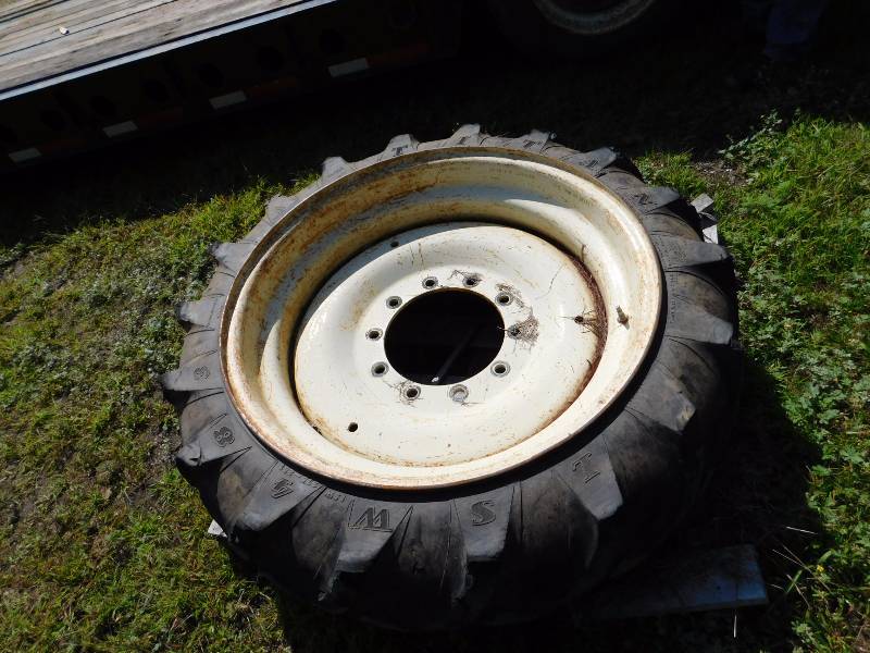 lot 18 image: Low Profile Foam Filled Tire on Ingersoll Rand Rims
