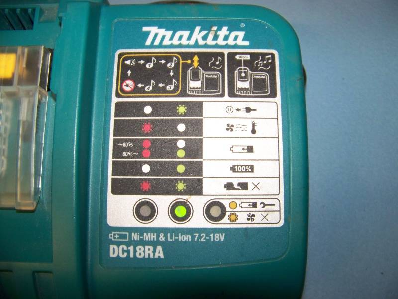 lot 118 image: Makita, Fast Charger  Battery Charger