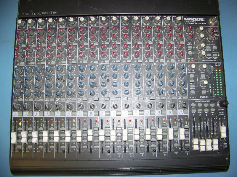 lot 45 image: Mackie, 16-Channel, Mic (Microphone)  Line Mixer