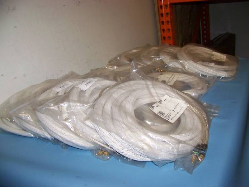 lot 108 image: (14) Straight Wire, 3 RCA to 3 BNC, Cables - NEW in Packaging