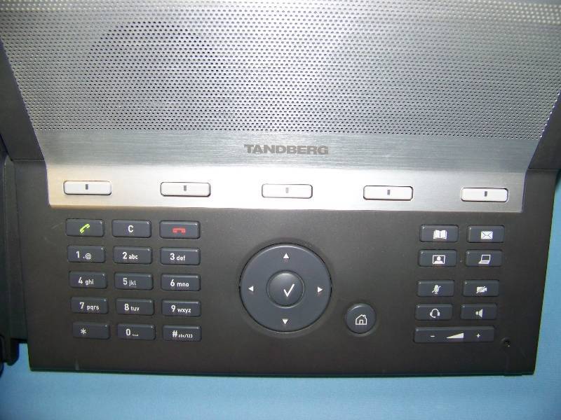 lot 89 image: (2) Cisco  Tandberg, VOIP, Video Conference  Teleconference Phones