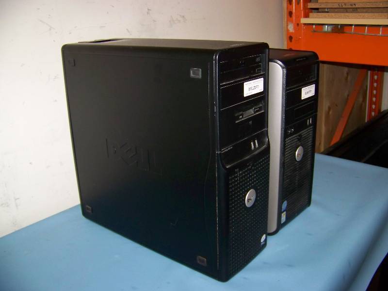 lot 98 image: (2) Dell, Computer  PC Towers
