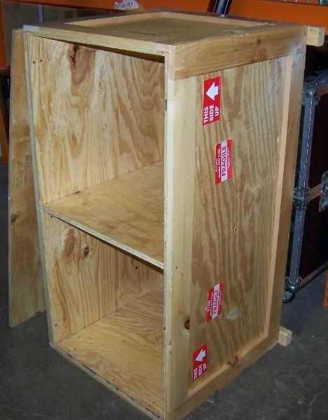 lot 134 image: Wood, Shipping Crate  Container