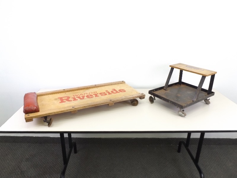lot 23 image: 2 Mechanics Creeper Seats
