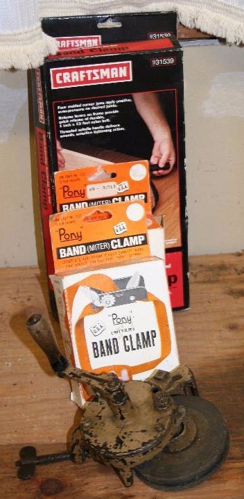 lot 41 image: Clamps and Grinder