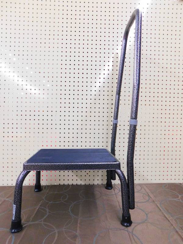 Footstool w Non Skid Rubber Pad, MSRP $69.99
