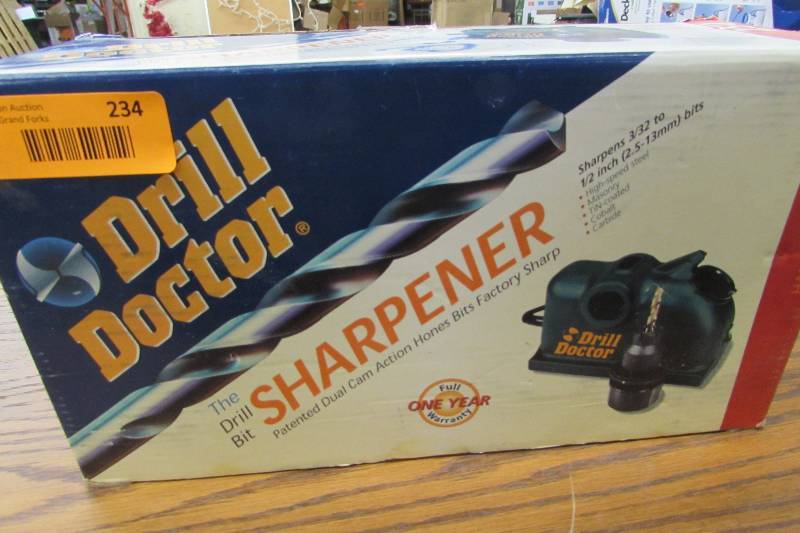 lot 234 image: DRILL DOCTOR SHARPENER, NEW IN BOX