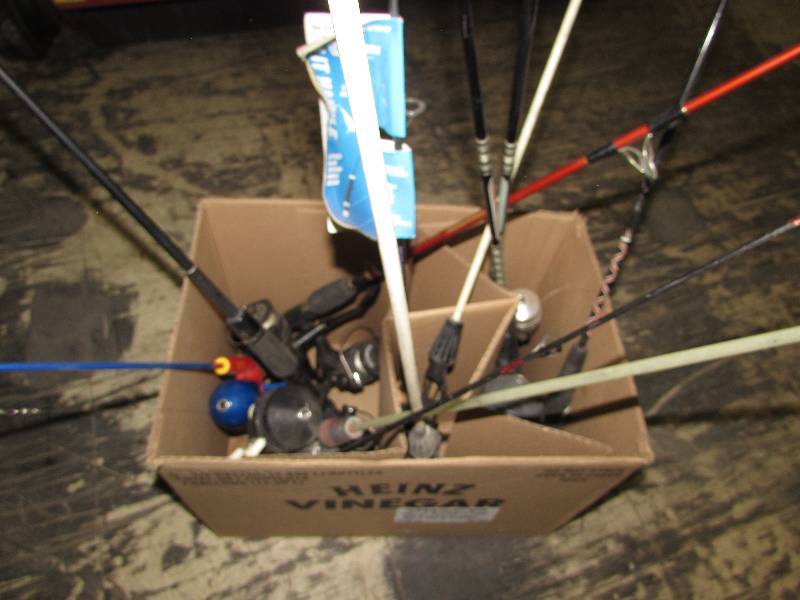 lot 265 image: FISHING ROD AND REELS