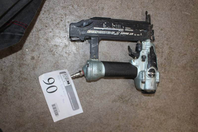 lot 90 image: Hitachi Air Brad Nailer