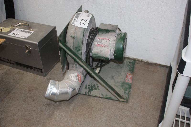 lot 72 image: Dayton Electric Motor Fume Exhauster