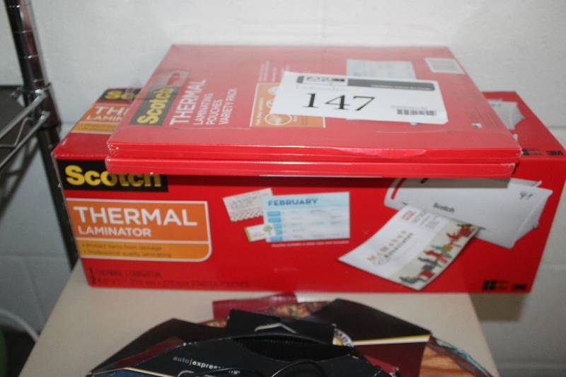 lot 147 image: Scotch Thermal Laminator