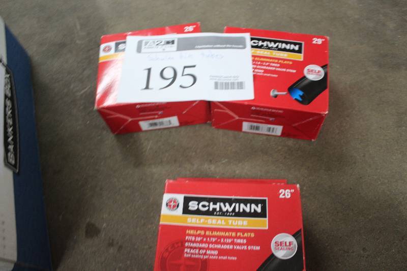 lot 195 image: Schwinn 29in. Self Sealing Tire Tubes