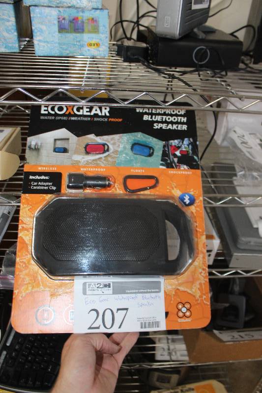 lot 207 image: Eco Gear Waterproof Bluetooth Speaker
