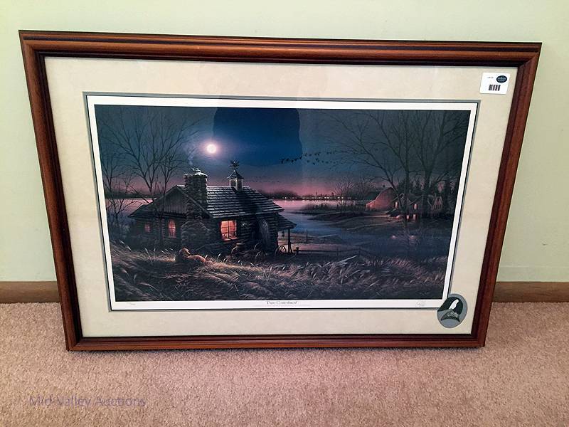 lot 10 image: Pure Contentment by Terry Redlin