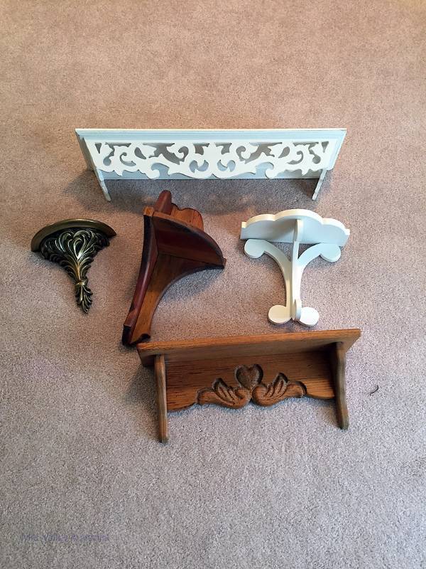 lot 96 image: 5 wall shelves