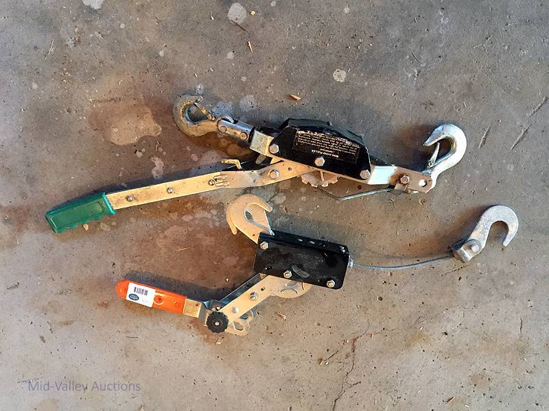 lot 155 image: 2 cable pullers