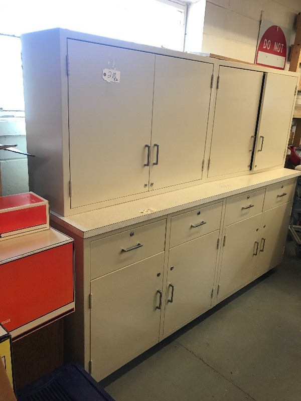 CABINET AND CUPBOARD SET