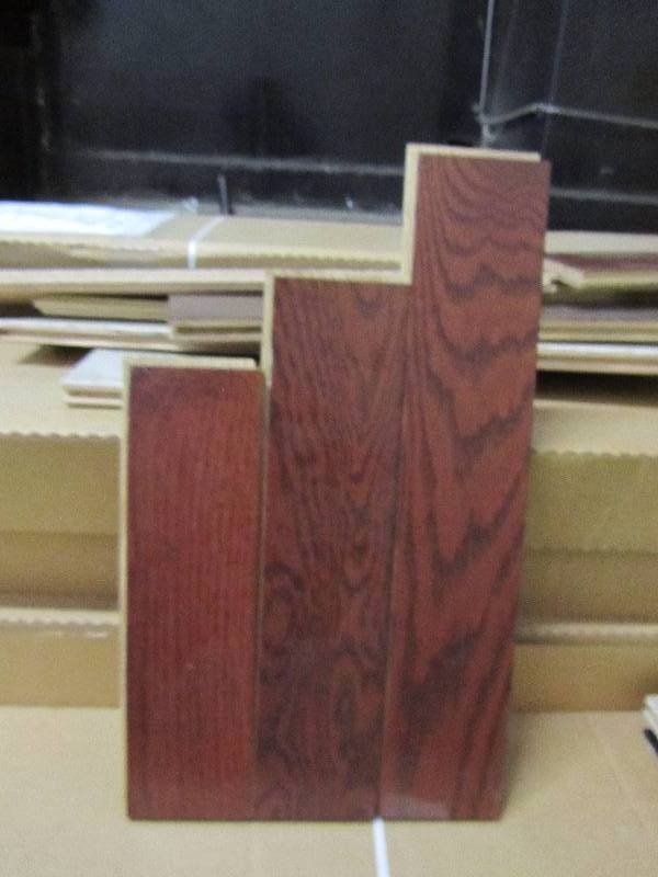 24 boxes of Oak Biscotti Cabin Grade Hardwood Flooring- 8 boxes of Oak Bordeaux Cabin Grade Hardwood Flooring