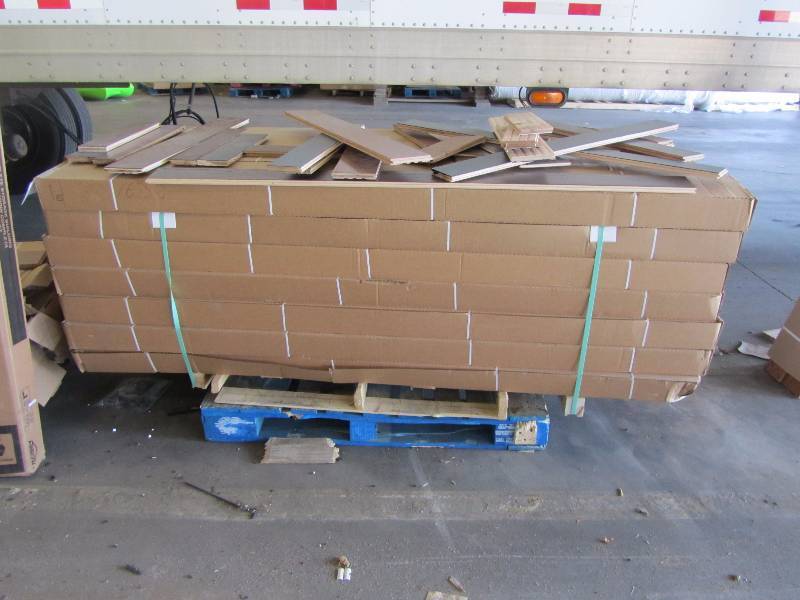 28 Boxes of Maple Midnight Cabin Grade Wood Flooring