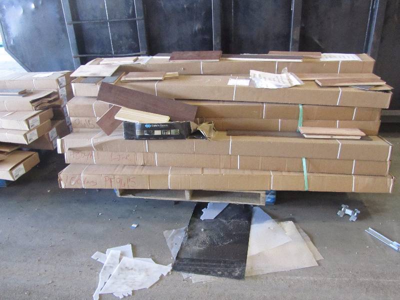 17 Boxes of Hickory Chestnut Cabin Grade Hardwood Flooring