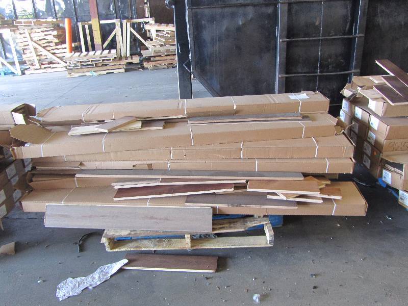 12 Boxes of Scraped VTG Maple Ginger Cabin Grade Wood Flooring
