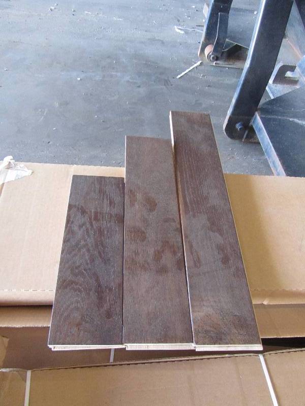 16 Boxes of Brushed Vintage Hickory Cabin Grade Wood Flooring