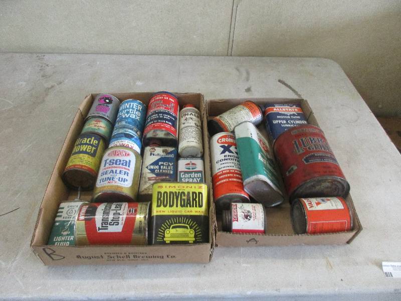 Vintage Oil cans