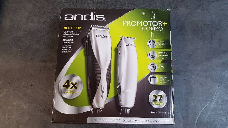 Andis Pro Motor 27pc Hair ClipperTrimmer Combo