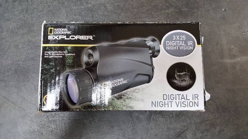 National Geographic 3x25 night vision Scope