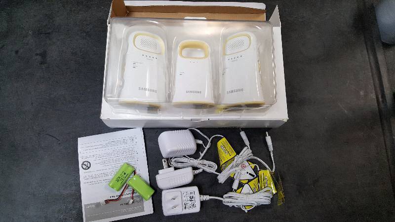 Samsung Digital Wireless Audio Baby Monitor - White