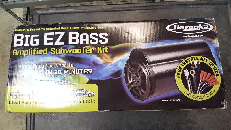 Bazooka Amplified 8 50-Watt Tube Subwoofer