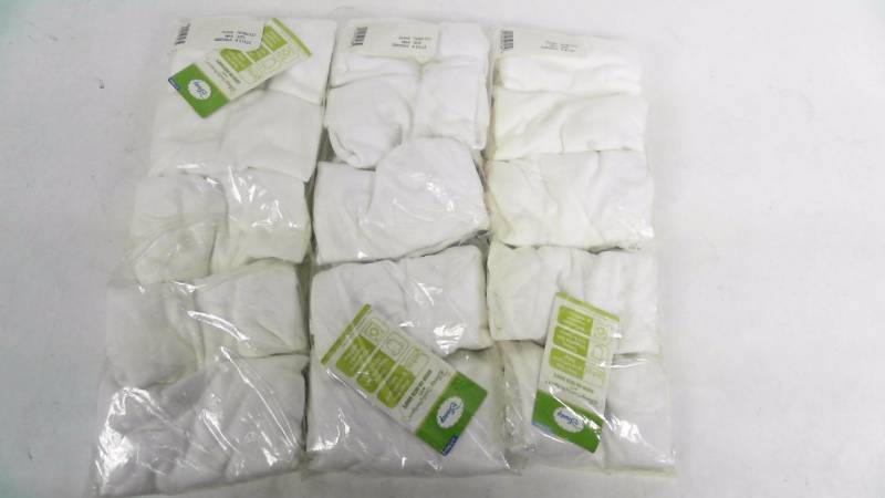 Lot of 3 - 5 Packs - DISNEY Onsies - White Baby Suit Cuddly Bodysuit - Size 6-9 months