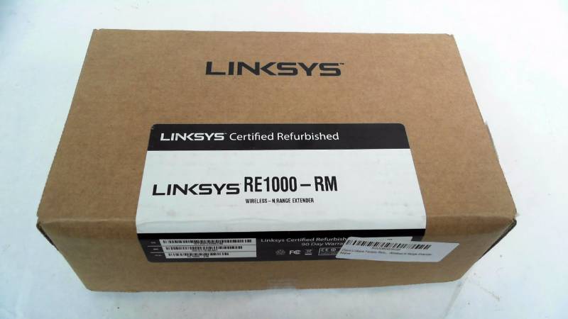 Linksys RE1000-Rm Wireless N Range Extender - Certified Refurbished